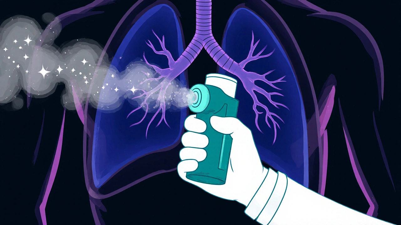 Combimist L Inhaler vs Other Bronchodilators: Levosalbutamol/Ipratropium Comparison