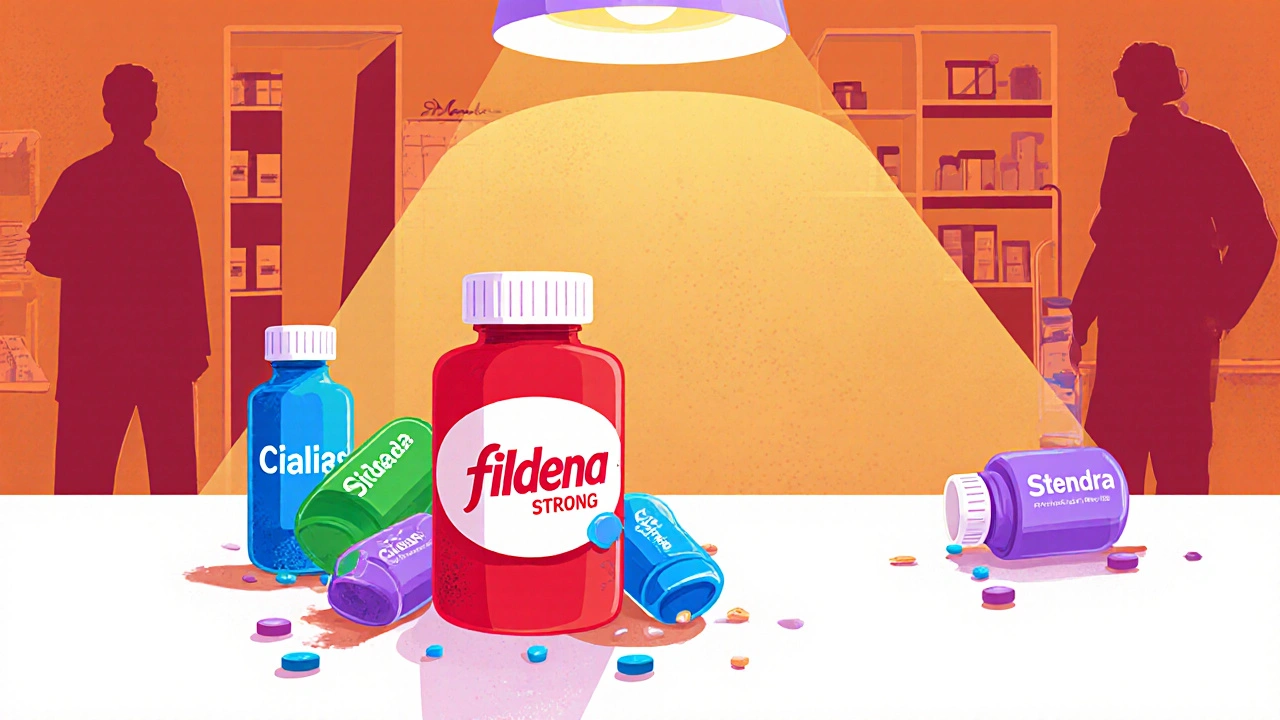 Fildena Strong vs Other ED Pills: Full Comparison of Sildenafil & Alternatives