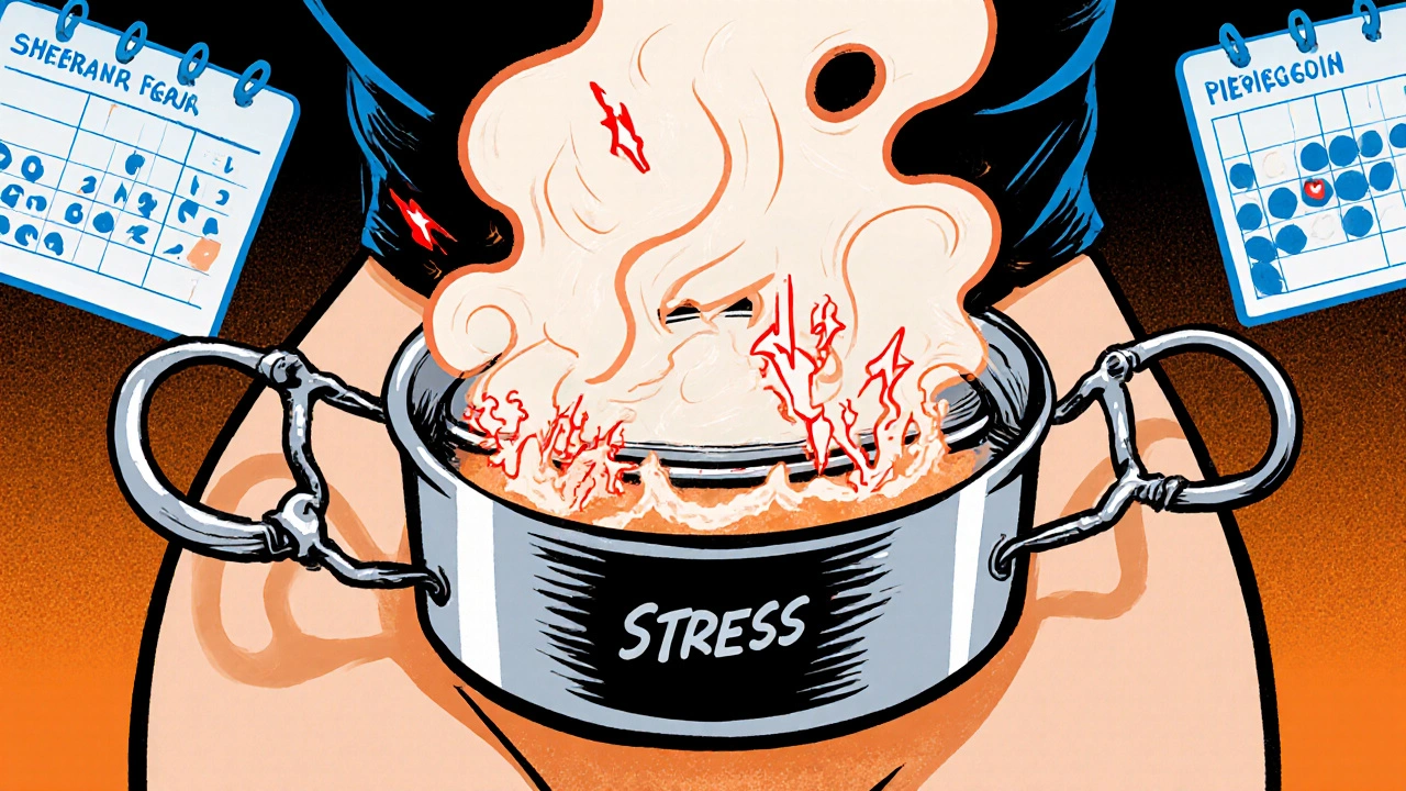 How Stress Triggers Premenstrual Dysphoric Disorder Symptoms