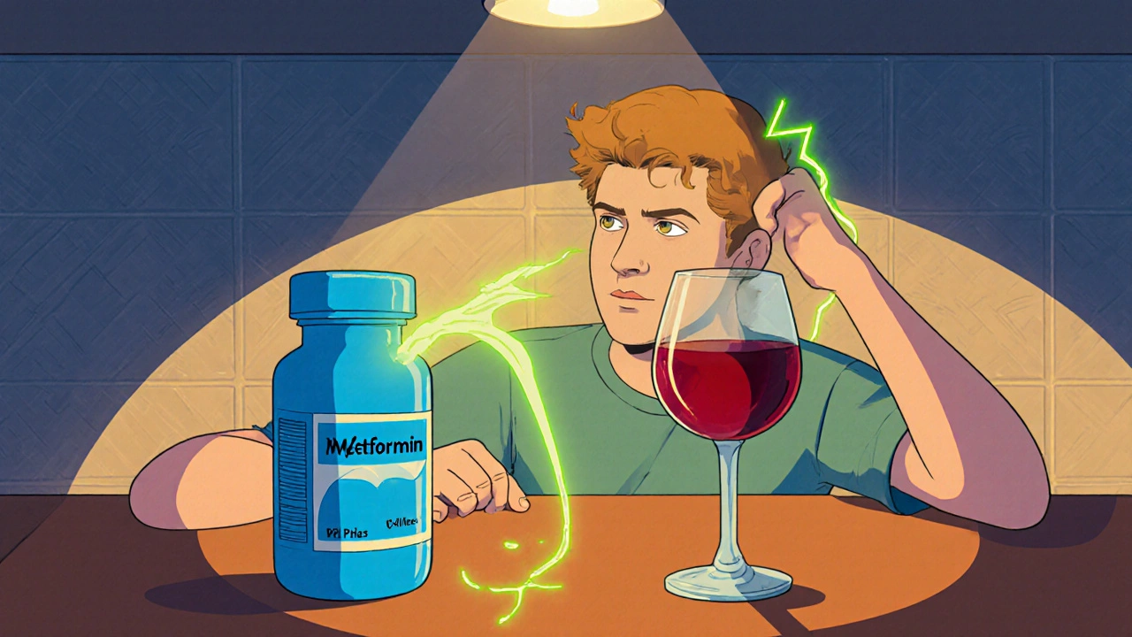 Metformin + Alcohol: How Lactic Acidosis Risk Increases