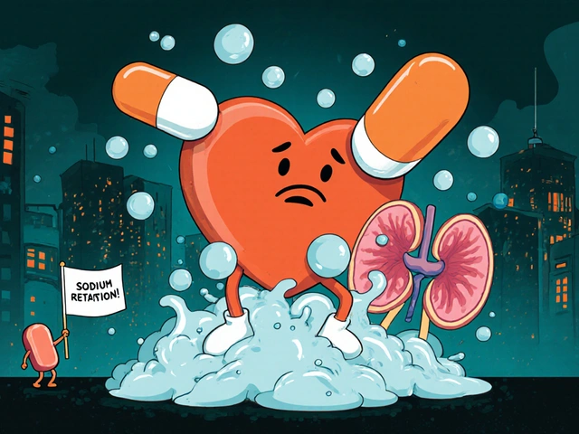 NSAIDs and Heart Failure: How Common Pain Relievers Increase Fluid Retention and Hospitalization Risk