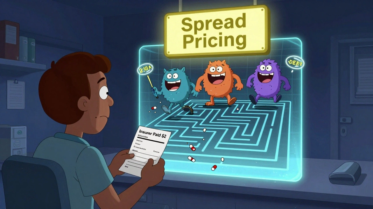 Patient&#039;s receipt hides a labyrinth of hidden fees and corporate profiteering.