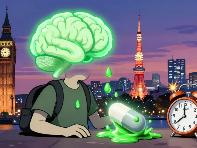 Jet Lag and Time-Released Medication Dosing across Time Zones: Why Immediate-Release Melatonin Works Better