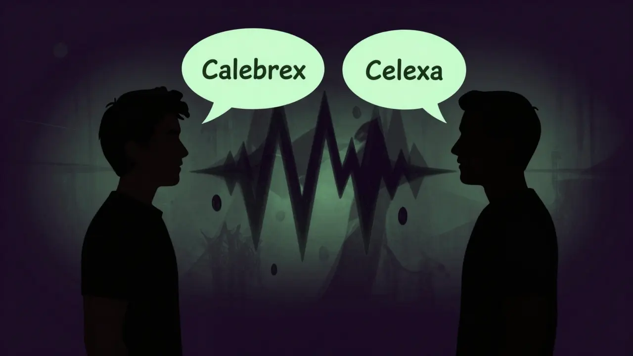 Sound waves distorting into drug name errors