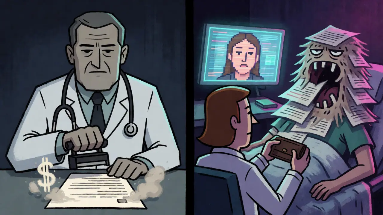 Contrast between US and Canadian prescription processes